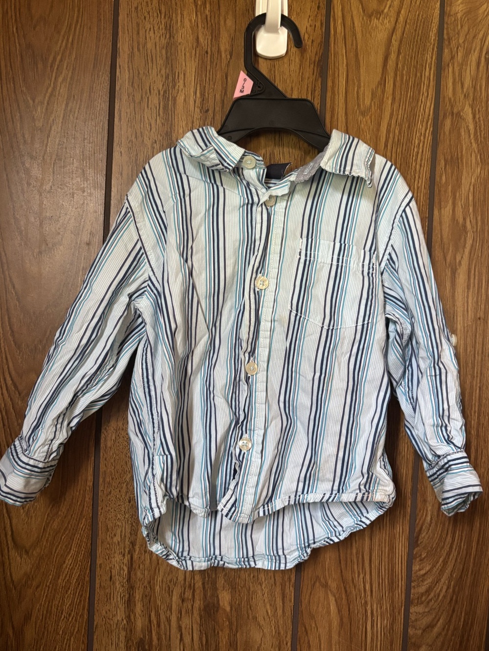 Baby Gap Striped Button-Up Shirt | Toddler Boys 2T
